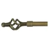 Cage Extendable Antique Brass Curtain Pole - 1.2-2.1m -Home Decor Shop 12804834 2874842793526529