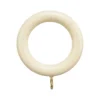 Cream Wood 6 Pack Of Curtain Rings -Home Decor Shop 12806099 1474831908751794