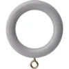 Grey Wood 28mm Curtain Rings 6 Pack -Home Decor Shop 12806794 1924831917607719