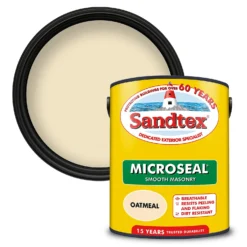 Sandtex® Ultra Smooth Masonry Paint Oatmeal - 5L