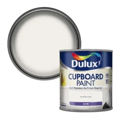 Dulux Realife Cupboard Paint Pure Brilliant White - 600ml