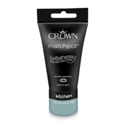 Crown Breatheasy Kitchen Matt Paint Simply Duck Egg - Tester 40ml 15 Crown Breatheasy Kitchen Matt Paint Simply Duck Egg - Tester 40ml -Home Decor Shop 12814066 1274857365160975