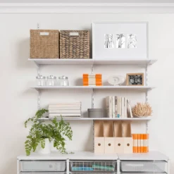 None Single Slot Upright Wall Strip - White - 200cm 7 None Single Slot Upright Wall Strip - White - 200cm -Home Decor Shop 12816015 1244833192911784