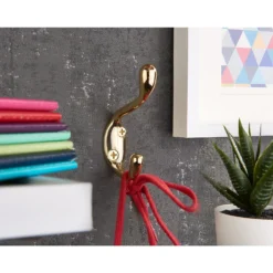 Basic Coat Hook - Polished Brass 7 Basic Coat Hook - Polished Brass -Home Decor Shop 12817264 1304995164844402