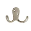 Basic Double Robe Hook - Satin Nickel 2 Basic Double Robe Hook - Satin Nickel -Home Decor Shop 12817513 1104831951661367