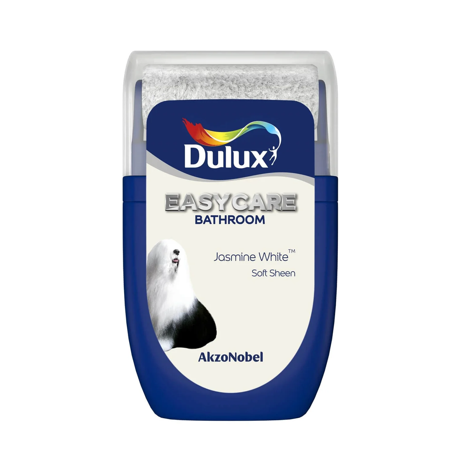 Dulux Easycare Bathroom Jasmine White Tester Paint - 30ml 3 Dulux Easycare Bathroom Jasmine White Tester Paint - 30ml