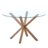 Ludlow Round Glass Dining Table 1 Ludlow Round Glass Dining Table -Home Decor Shop 12825371 9654980120002736