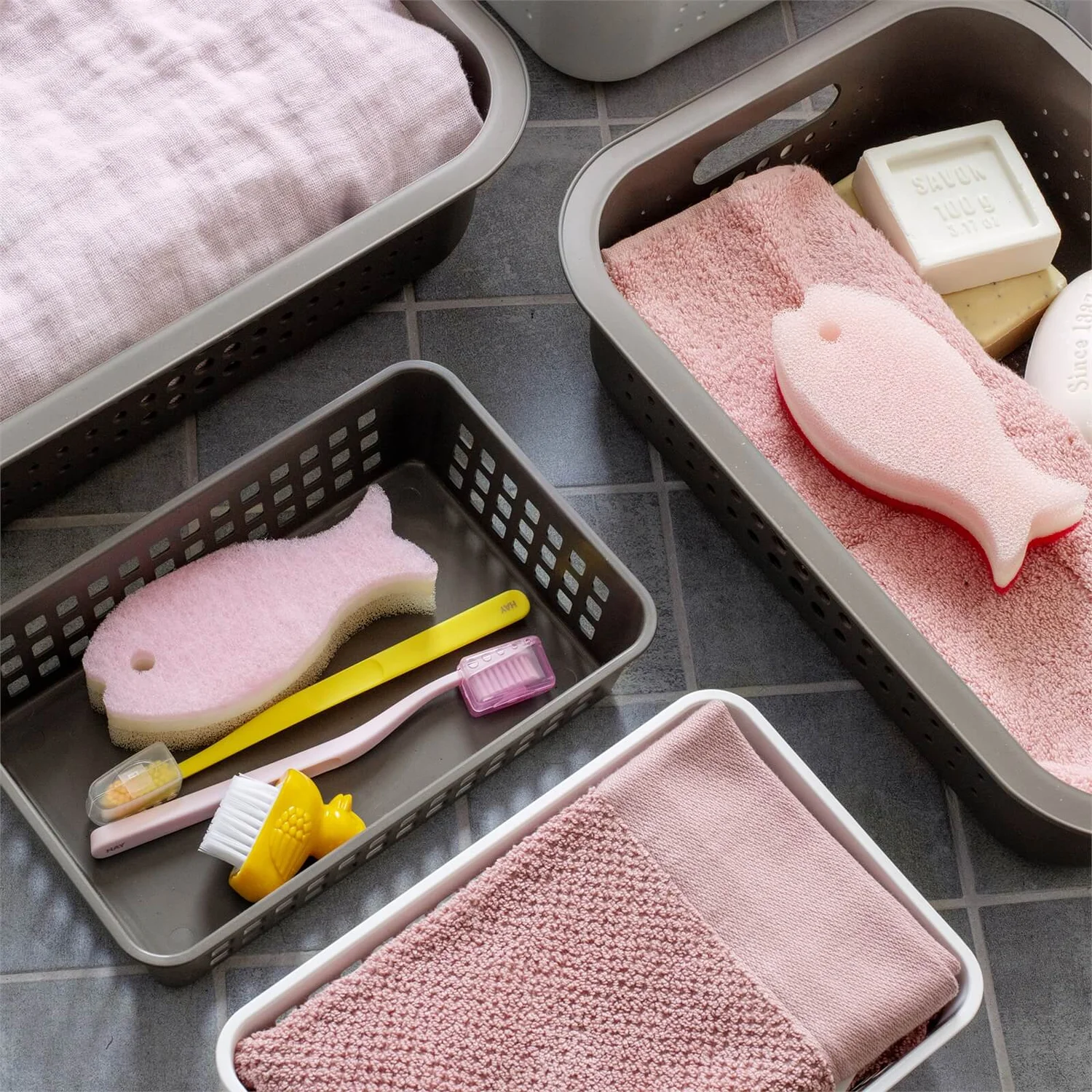 Smartstore 2L Wardrobe Basket - Taupe 6 Smartstore 2L Wardrobe Basket - Taupe - Image 4