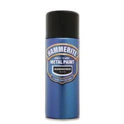 Hammerite Black - Hammered Exterior Aerosol Paint - 400ml