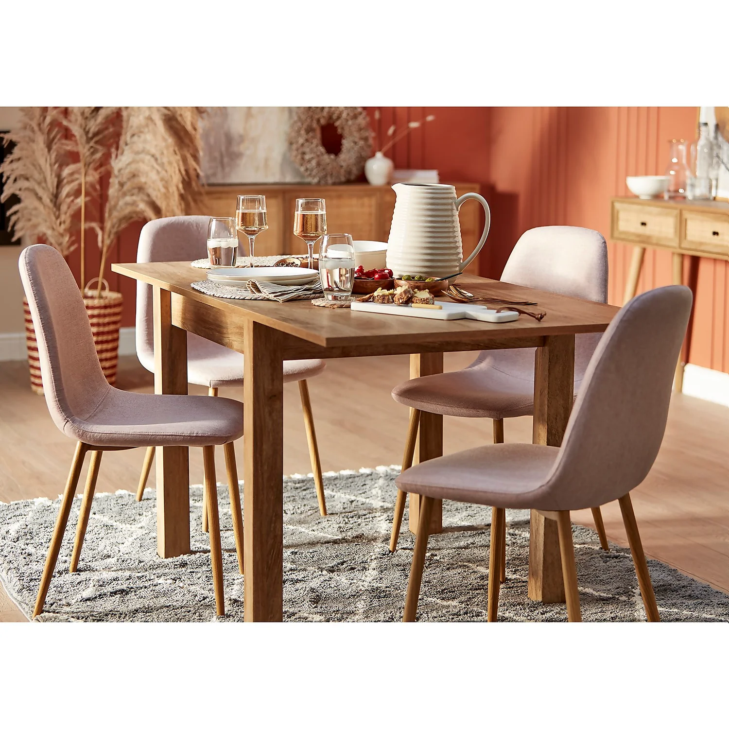 Kubu 4-6 Seater Extending Dining Table 5 Kubu 4-6 Seater Extending Dining Table - Image 3
