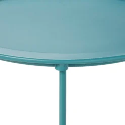 Folding Side Table Dark Teal 18 Folding Side Table Dark Teal -Home Decor Shop 12879006 1594888469603364