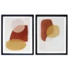 House Beautiful Set Of 2 Framed Abstract Prints - 40x50cm -Home Decor Shop 12887373 1494869960346215