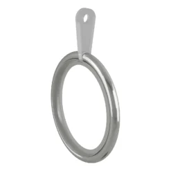 Curtain Rings (Pack Of 10) - Silver Polished