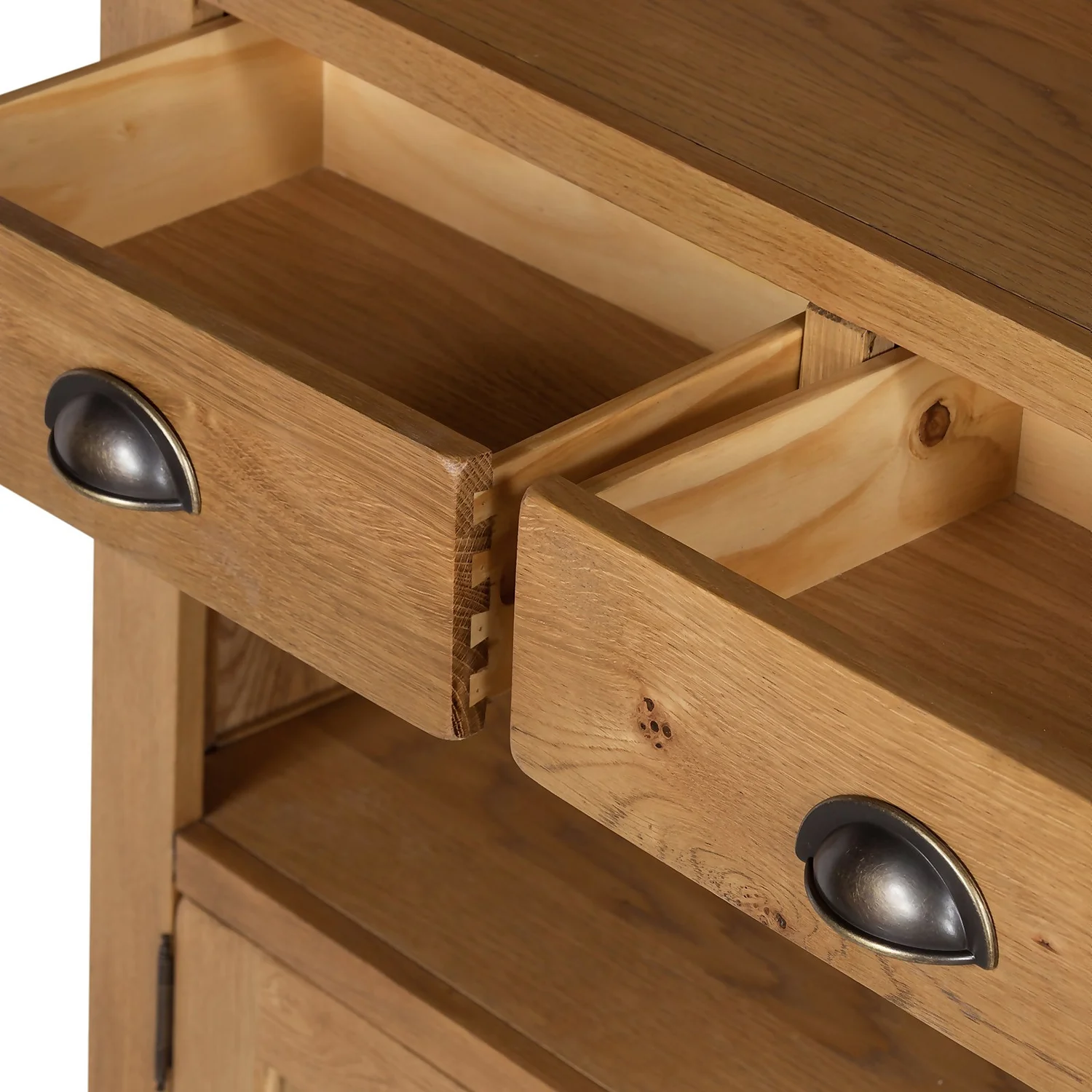 Hocombe Display Bookcase - Oak 7 Hocombe Display Bookcase - Oak - Image 5