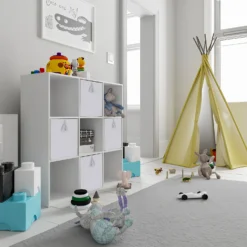 Living Elements Compact Cube Dutch Velvet Insert - Silver -Home Decor Shop 12932942 7724900282217589