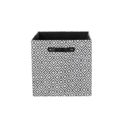 Clever Cube Patterned Fabric Insert - Black Jacquard 7 Clever Cube Patterned Fabric Insert - Black Jacquard -Home Decor Shop 12932948 1584900282553241
