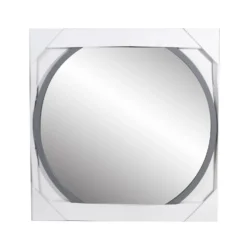 Round Mirror - Grey - 50cm -Home Decor Shop 13028001 1604895412156885