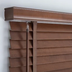 50mm Wood Venetian Blind - Walnut - 80x130cm -Home Decor Shop 13206178 8284884243834033