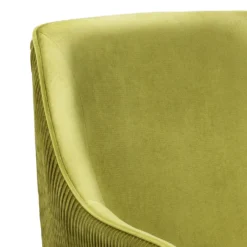 Pia Pleat Swivel Chair - Olive -Home Decor Shop 13222763 1654940701676772