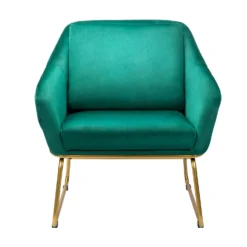 Evelyn Metal Frame Chair - Emerald -Home Decor Shop 13222772 1384932955562277