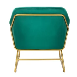 Evelyn Metal Frame Chair - Emerald -Home Decor Shop 13222772 2134932955599840