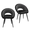 Margot Dining Chair - Set Of 2 - Black -Home Decor Shop 13222773 3074940701419339