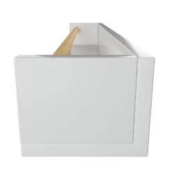 Kids Storage Rail Bookshelf - White & Natural -Home Decor Shop 13277681 6084928016567546