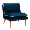 Pippa Pillow Accent Chair - Blue -Home Decor Shop 13514417 1954997229771117