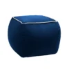 Pippa Square Pouffe - Blue 1 Pippa Square Pouffe - Blue -Home Decor Shop 13514423 1174997229948993