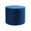 Pippa Round Pouffe - Blue -Home Decor Shop 13514425 3834964604183432