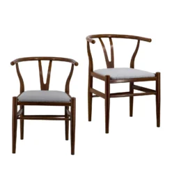 Paxton Wishbone Dining Chair - Set Of 2
