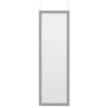 Over Door Hanging Mirror - 120x30cm - Grey