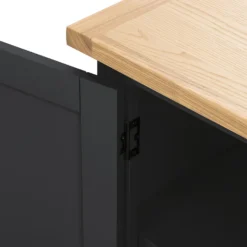 Ashstead Small Sideboard - Oak & Charcoal 17 Ashstead Small Sideboard - Oak & Charcoal -Home Decor Shop 13642198 1454953455829072