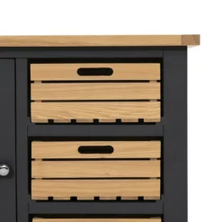 Ashstead Small Sideboard - Oak & Charcoal 19 Ashstead Small Sideboard - Oak & Charcoal -Home Decor Shop 13642198 5435045743943721