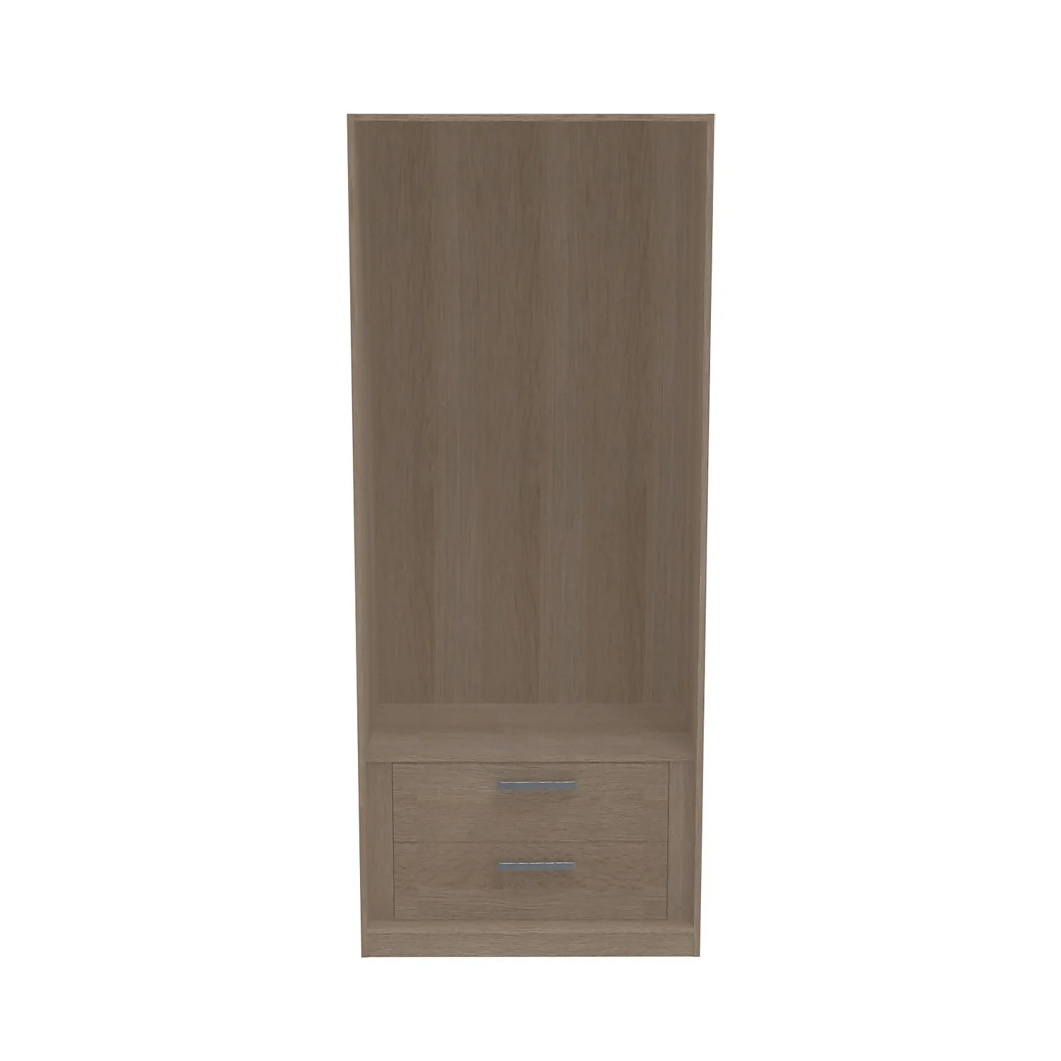 House Beautiful Internal Built-In Two Drawer Unit For Double Wardrobe - Oak Effect 6 House Beautiful Internal Built-In Two Drawer Unit For Double Wardrobe - Oak Effect - Image 4
