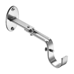 Extendable Curtain Pole With Stud Finial - Steel 25/28mm -Home Decor Shop 13909291 1854987948559616