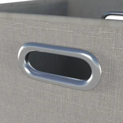 Clever Cube Fabric Insert - Set Of 2 - Taupe 9 Clever Cube Fabric Insert - Set Of 2 - Taupe -Home Decor Shop 13911402 1425021570566662