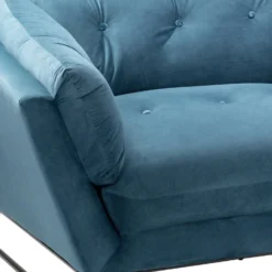 The Snuggler Button Chair - Aegean Blue -Home Decor Shop 14202654 9535045747782599