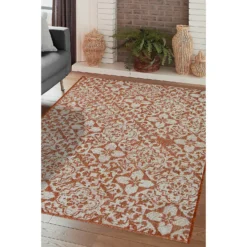 Indoor Outdoor Tile Rug - Terracotta - 100x150cm 10 Indoor Outdoor Tile Rug - Terracotta - 100x150cm -Home Decor Shop 14758869 9275053511190363