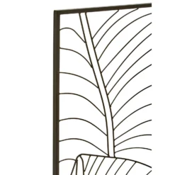 Trento Black Metal Wall Art - 51x131cm -Home Decor Shop 14821003 3145057938202430