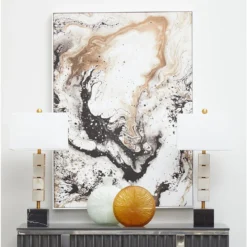 Astratto Classic Abstract Wall Art - Natural - 103x143cm -Home Decor Shop 14821015 9785057938411731